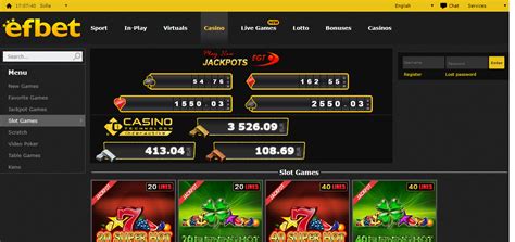 efbet casino online|efbet kazino.